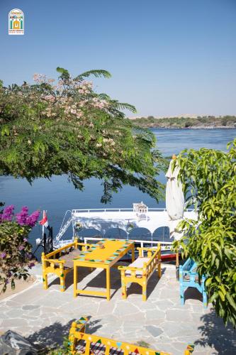 Varanda/terraço, Kato Waidi Nubian Resort in Aswan Varanda/terraço, Kato Waidi Nubian Resort in Aswan