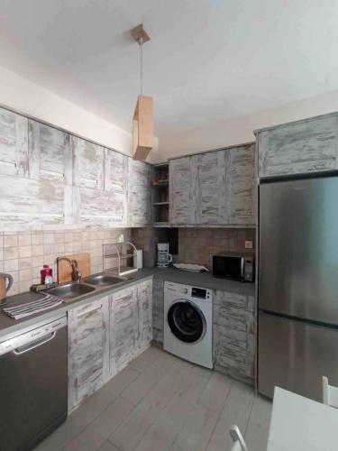 مطبخ, Cozy Studio in Beautiful Apollonas Beach Naxos in Apollonas مطبخ, Cozy Studio in Beautiful Apollonas Beach Naxos in Apollonas