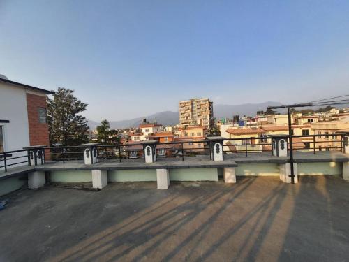 Balcony/terrace, Family Home with Rooftop access and Mountain View in Maharajgunj Balcony/terrace, Family Home with Rooftop access and Mountain View in Maharajgunj