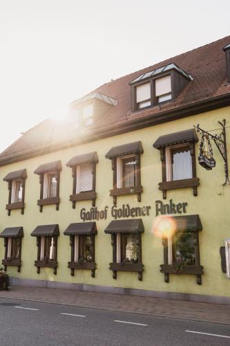 A szálláshely kívülről, Landgasthof Zum Goldenen Anker in Eggenstein-Leopoldshafen A szálláshely kívülről, Landgasthof Zum Goldenen Anker in Eggenstein-Leopoldshafen