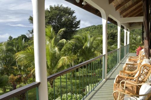 Balcony/terrace, King Room bed and breakfast main house in Saint Andrew Balcony/terrace, King Room bed and breakfast main house in Saint Andrew