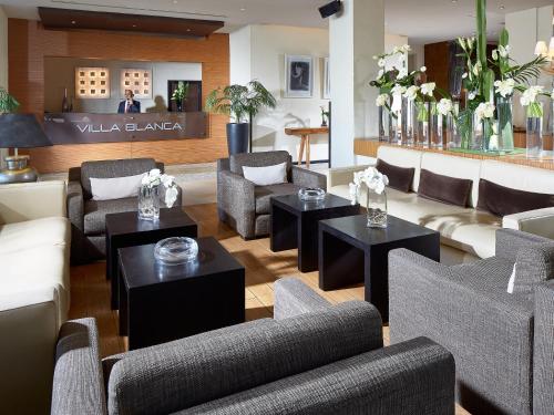 Lobby, Villa Blanca Urban Hotel in Anfa Lobby, Villa Blanca Urban Hotel in Anfa