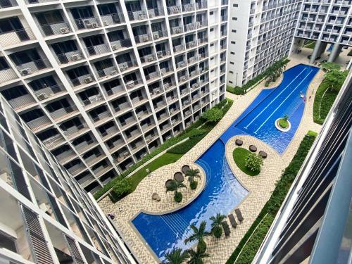 Balcony/terrace, Homefort iHotel at Shore Residences near Cuneta Astrodome Balcony/terrace, Homefort iHotel at Shore Residences near Cuneta Astrodome