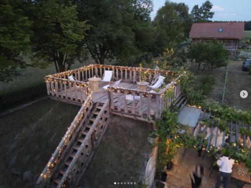 A szálláshely kívülről, Dwór Sulejów (Dwor Sulejow) in Tluszcz A szálláshely kívülről, Dwór Sulejów (Dwor Sulejow) in Tluszcz