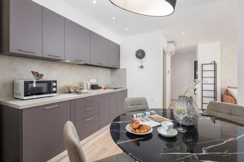 dapur, Molo Longo - Central Apartments & Rooms in Rijeka dapur, Molo Longo - Central Apartments & Rooms in Rijeka