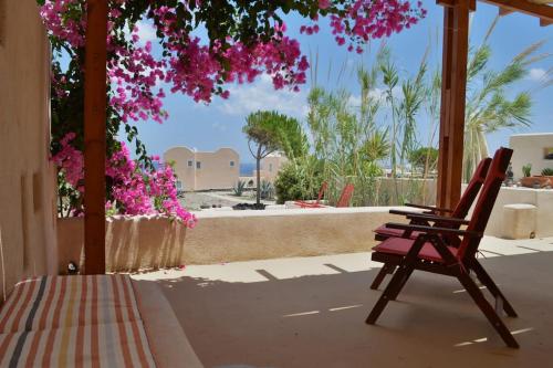 Erkély/terasz, Cactus hideaway with sea views in Panagia Kalou Erkély/terasz, Cactus hideaway with sea views in Panagia Kalou