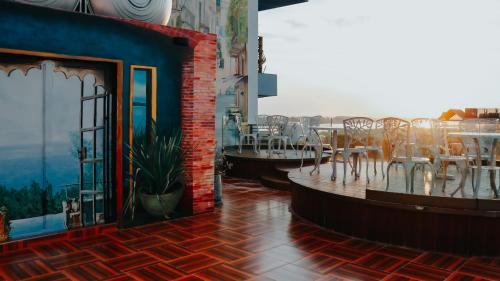 バルコニー/テラス, リバーサイド ホテル (Riverside Hotel) in ヴィエンチャン バルコニー/テラス, リバーサイド ホテル (Riverside Hotel) in ヴィエンチャン