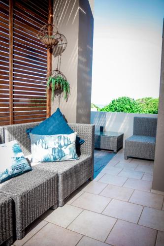 Erkély/terasz, Nine on Uys street B & B in Jeffreys Bay Erkély/terasz, Nine on Uys street B & B in Jeffreys Bay