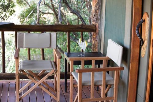 Balcony/terrace, Honeyguide Ranger Camp in Naboomspruit Balcony/terrace, Honeyguide Ranger Camp in Naboomspruit