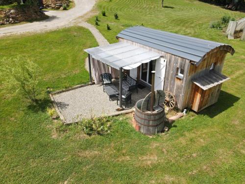 Kilátás, Les Milles Bottes et ses Roulottes in Sauveterre-De-Comminges Kilátás, Les Milles Bottes et ses Roulottes in Sauveterre-De-Comminges