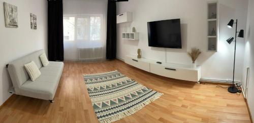 Közös társalgó / TV, Enjoy Apartment Barlad in Barlád Közös társalgó / TV, Enjoy Apartment Barlad in Barlád