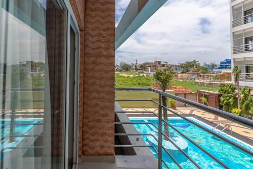 Balcony/terrace, The Pikus Inn in Digha Balcony/terrace, The Pikus Inn in Digha