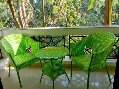 Balcony/terrace, Goa Villagio Resort & Spa- A unit of IHM in Colva Balcony/terrace, Goa Villagio Resort & Spa- A unit of IHM in Colva