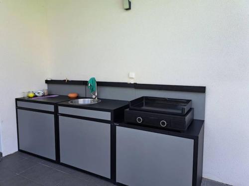 مطبخ, UN COIN DE PARADIS in Lit-Et-Mixe مطبخ, UN COIN DE PARADIS in Lit-Et-Mixe