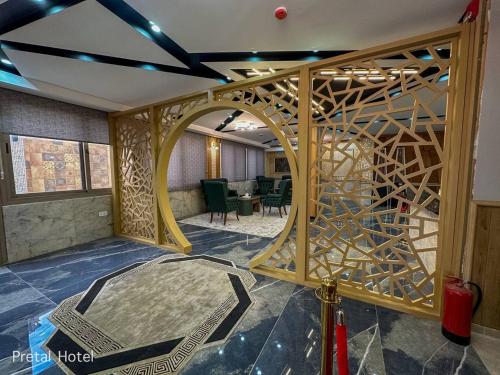 Empfangshalle, Pretal Hotel in Jarash Empfangshalle, Pretal Hotel in Jarash