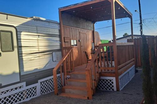 Sunset Trailer Park RV # 2 in El Sauzal Sunset Trailer Park RV # 2 in El Sauzal