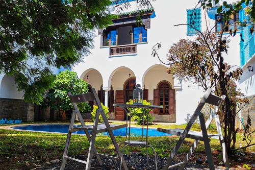 정원, Riad Tazi Casablanca in 하보우스 정원, Riad Tazi Casablanca in 하보우스