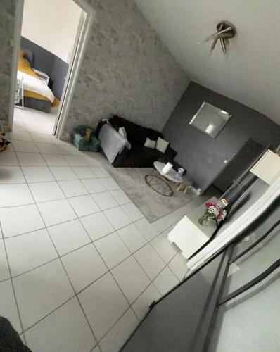 Shared lounge/TV area, Appartement a 5km du stade de France in Villeneuve-la-Garenne Shared lounge/TV area, Appartement a 5km du stade de France in Villeneuve-la-Garenne