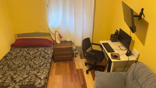 habitacion individual cama doble algiros