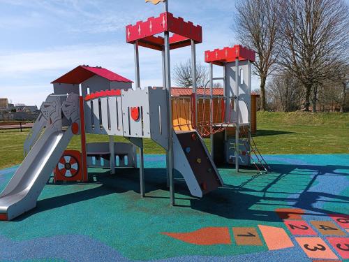 Playground, les galets de Normandie in Biville-sur-Mer Playground, les galets de Normandie in Biville-sur-Mer