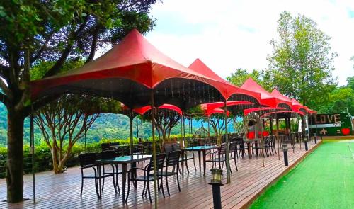 Balkon/teras, Hula Garden in Shitan Township Balkon/teras, Hula Garden in Shitan Township
