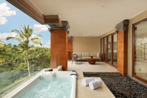 Erkély/terasz, Padma Resort Ubud in Ubud Erkély/terasz, Padma Resort Ubud in Ubud