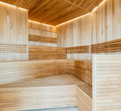 Sauna, Cozy Holiday Home - LightHouse by the sea in Aarhus N Sauna, Cozy Holiday Home - LightHouse by the sea in Aarhus N