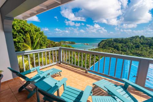 Balcony/terrace, Hodges Bay House in Calibishie Balcony/terrace, Hodges Bay House in Calibishie