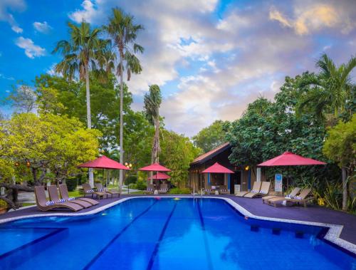 수영장, Chaarya Resort and Spa in 얄라 수영장, Chaarya Resort and Spa in 얄라