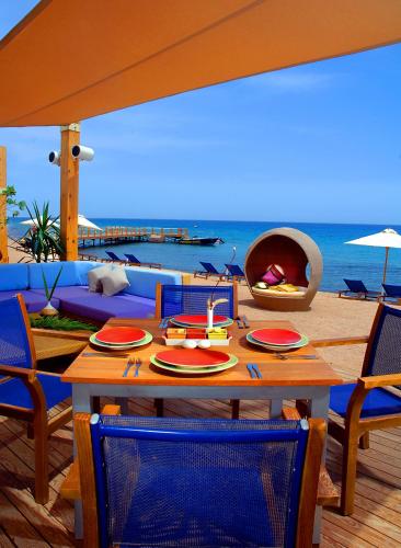 pláž, Retac Qunay Dahab Resort & SPA in Dahab pláž, Retac Qunay Dahab Resort & SPA in Dahab