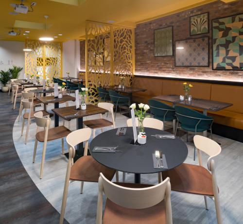 Restaurant, The Wesley Euston in Bloomsbury Restaurant, The Wesley Euston in Bloomsbury