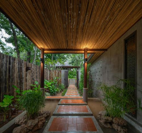 Hotellet från utsidan, Phapok Eco Resort in Ratchaburi Hotellet från utsidan, Phapok Eco Resort in Ratchaburi