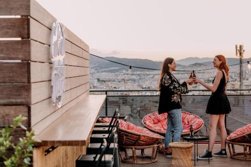 Balcony/terrace, Dave Red Athens, a member of Brown Hotels in Athens Balcony/terrace, Dave Red Athens, a member of Brown Hotels in Athens