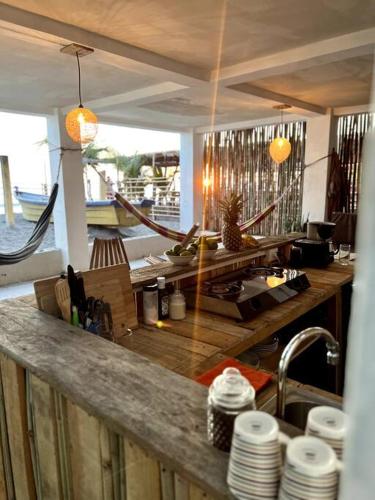 Comida y bebida, Surf House Mizata in Acachapa Comida y bebida, Surf House Mizata in Acachapa