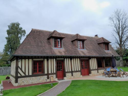 陽台/露台, Augettes Longère normande (Augettes Longere normande) in 勒托爾屈埃斯恩 陽台/露台, Augettes Longère normande (Augettes Longere normande) in 勒托爾屈埃斯恩