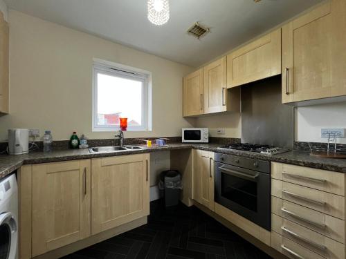 厨房, Crownford Guesthouse - Close to Hanley centre and University in 乔伊纳广场 厨房, Crownford Guesthouse - Close to Hanley centre and University in 乔伊纳广场