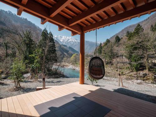 beranda/teres, 水杜のすみか 大野屋 in Ono beranda/teres, 水杜のすみか 大野屋 in Ono