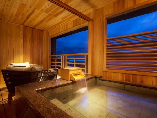 Hot spring bath, Kotohira Kadan in Kotohira Hot spring bath, Kotohira Kadan in Kotohira