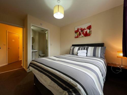 床型, Crownford Guesthouse - Close to Hanley centre and University in 乔伊纳广场 床型, Crownford Guesthouse - Close to Hanley centre and University in 乔伊纳广场