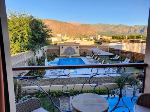 발코니/테라스, Luna de Cafayate Hotel Boutique in 카파야테-톨롬본 발코니/테라스, Luna de Cafayate Hotel Boutique in 카파야테-톨롬본