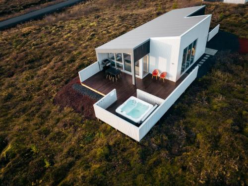 Exterior view, Kerbyggd: Luxury house and cottage in golden circle in Hveragerdi Exterior view, Kerbyggd: Luxury house and cottage in golden circle in Hveragerdi