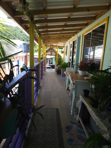 Erkély/terasz, Posada Cedar Valley in Providencia Erkély/terasz, Posada Cedar Valley in Providencia
