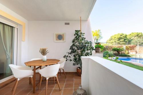 陽台/露台, Casita Caracol - peace and quiet in 耶穌波夫雷 陽台/露台, Casita Caracol - peace and quiet in 耶穌波夫雷