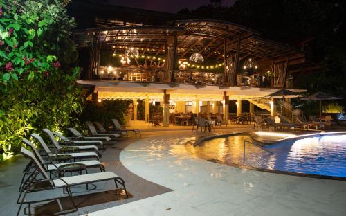 Restaurant, Pachira Lodge in Tortuguero Restaurant, Pachira Lodge in Tortuguero