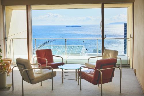 Shared lounge/TV area, Shiki Resort Atami Boyokan in Momoyamacho Shared lounge/TV area, Shiki Resort Atami Boyokan in Momoyamacho