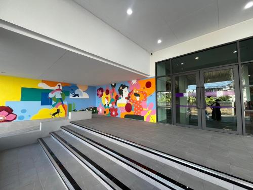 Buitenkant, Star Hotel Chiang Mai in Nacht bazaar Buitenkant, Star Hotel Chiang Mai in Nacht bazaar