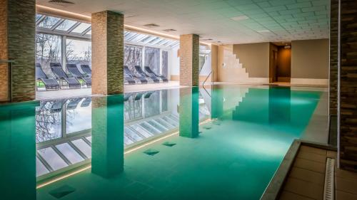 Swimming pool, Silva Hotel Spa-Balmoral in Spa Swimming pool, Silva Hotel Spa-Balmoral in Spa