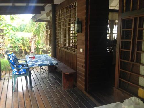 Balcony/terrace, My Island Home in Huahine - Nui Balcony/terrace, My Island Home in Huahine - Nui
