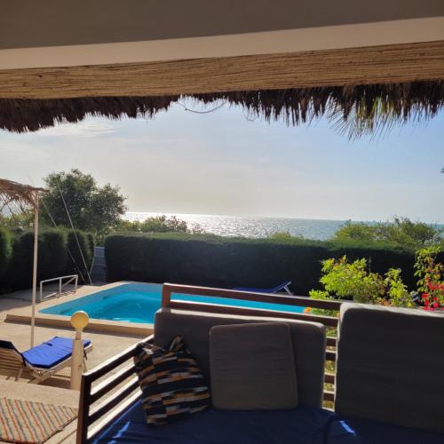 la villa sur la plage in Palmarin la villa sur la plage in Palmarin