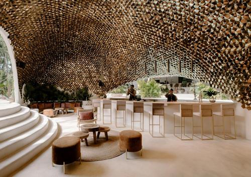 Pub/Lounge, Hotel Milam in Tulum Pub/Lounge, Hotel Milam in Tulum